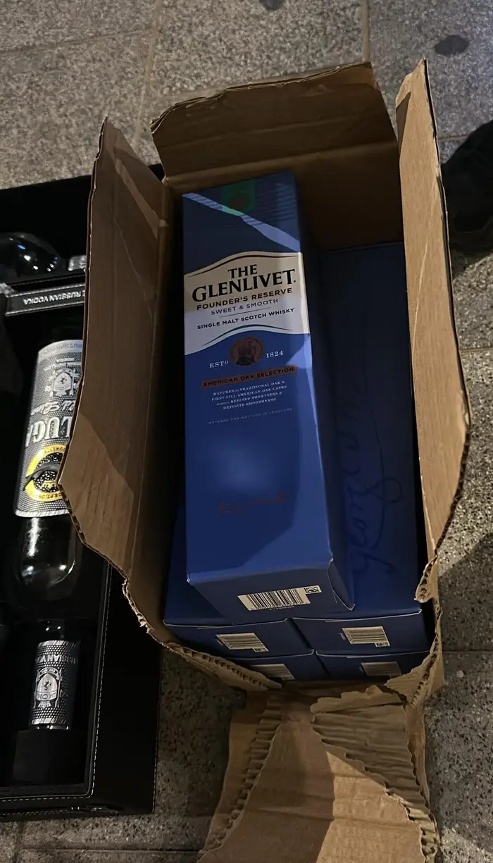 המשקאות האלכוהוליים הגנובים (דוברות המשטרה)