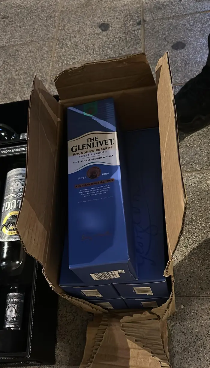 המשקאות האלכוהוליים הגנובים (דוברות המשטרה)