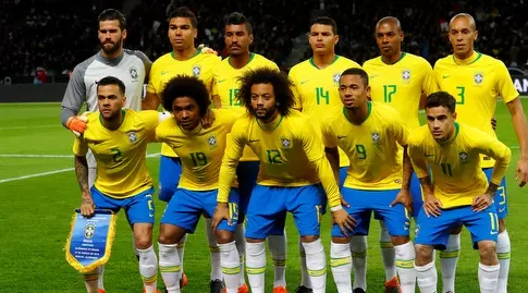 שחקני נבחרת ברזיל (רויטרס)