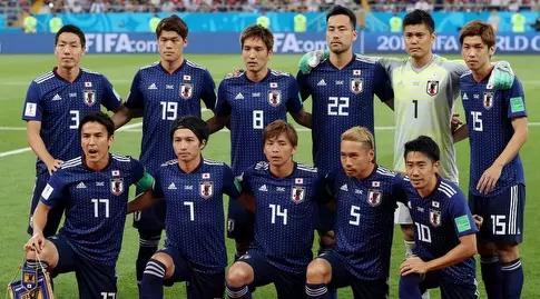 שחקני נבחרת יפן (רויטרס)
