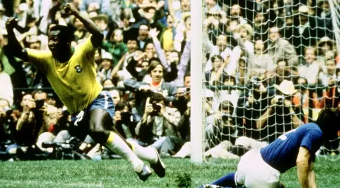 פלה בגמר 1970 מול איטליה (Action Images / Sporting Pictures)