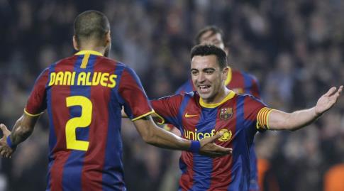 Also played with Xavi's number, 6. Now with Iniesta's?  (Reuters)