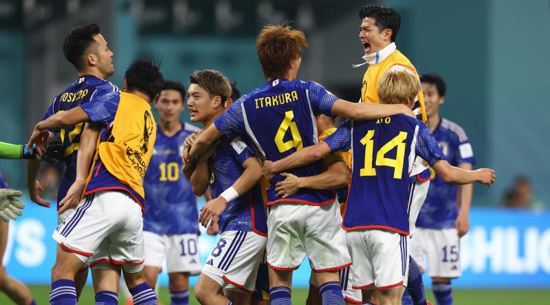 שחקני נבחרת יפן בטירוף