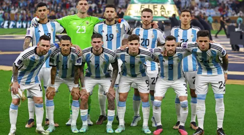 שחקני נבחרת ארגנטינה (רויטרס)