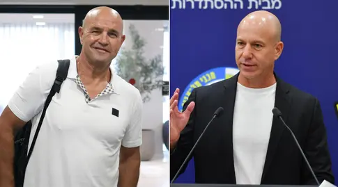 ארי שטינברג וניר אלון (חגי מיכאלי ורדאד ג