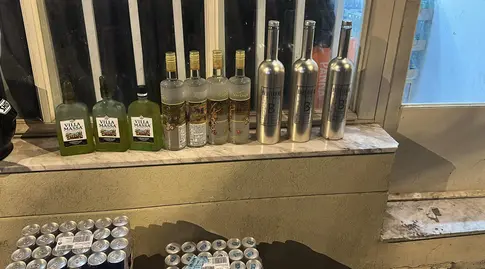 המשקאות האלכוהוליים הגנובים (דוברות המשטרה)