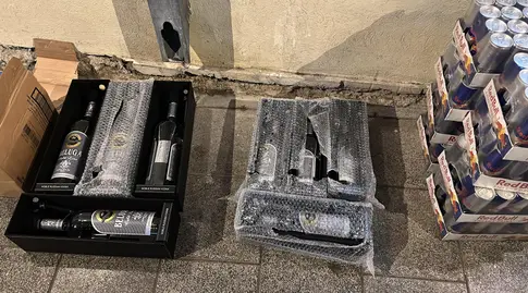 המשקאות האלכוהוליים הגנובים (דוברות המשטרה)