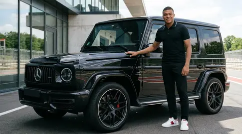 אמבפה ליד המרצדס AMG G63 (אחר)