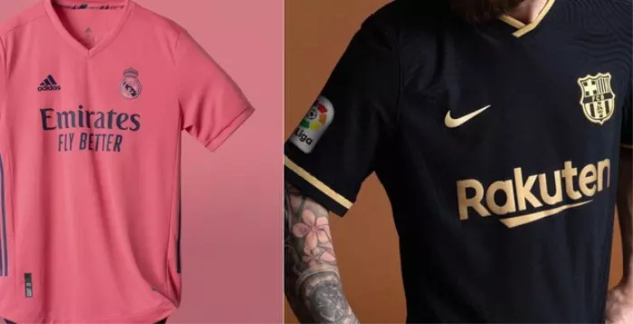 החולצות החדשות של ברצלונה וריאל מדריד (מערכת ONE)