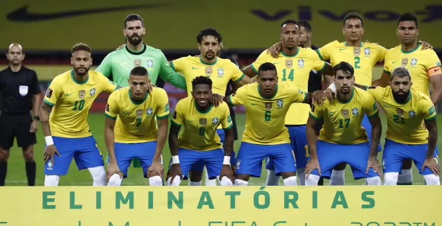 שחקני נבחרת ברזיל (רויטרס)