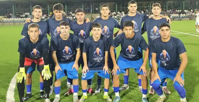שחקני קבוצת הנוער של עירוני קריית שמונה (באדיבות משפחת מויאל)